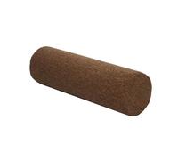 XIEMINLE Almohada redonda para cuello, almohada cilíndrica redonda para sofá, cama, coche, cojín de apoyo para reposabrazos de sofá, almohada lumbar, cojín extraíble (50 x 15 cm, marrón)