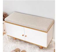 XIEMINLE Almohadilla de asiento para banco de zapatos de 5 cm de grosor, almohadilla larga para silla interior con parte inferior antideslizante, cojín de asiento de banco de comedor de 2/3 plazas,