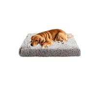 XIEMINLE Cama grande para perros, colchón calmante para mascotas, cama de felpa suave para mascotas, cojín de espuma de huevo para perros con funda extraíble, almohadilla ortopédica para cachorros con