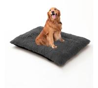XIEMINLE Cama lavable para perro, mullida y suave, colchón de almohada calmante para mascotas, cama de felpa para mascotas con funda extraíble, almohadilla cálida para cachorros con parte inferior