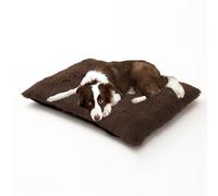 XIEMINLE Cama mediana y grande para perros, cojín acogedor para mascotas, colchón cálido para jaula de perro, almohadilla suave para cachorros con funda extraíble, alfombrilla calmante para gatos con