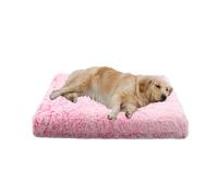 XIEMINLE Cama ortopédica para perros, colchón esponjoso antiansiedad para perros con funda extraíble, cama de felpa cálida para mascotas, cama lavable para mascotas con parte inferior antideslizante