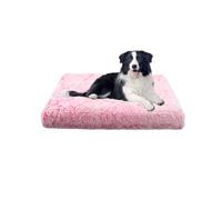 XIEMINLE Cama ortopédica para perros, con cojín de espuma para mascotas, colchón suave con funda extraíble lavable, acogedora alfombrilla cálida para cachorros con parte inferior antideslizante (100 x