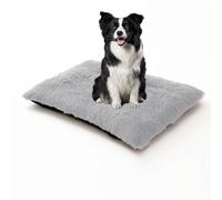 XIEMINLE Cama para perro, cojín antiansiedad para perro, para jaula, colchón de felpa para dormir, tapete cálido para mascotas, almohadilla suave para perrera, manta lavable para cachorros con parte
