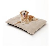 XIEMINLE Cama para perro, colchón cálido de felpa para perro, cojín esponjoso y calmante para mascotas, lavable, con cremallera, desmontable, suave, cómodo, camas acolchadas para cachorros (120 x 90 x