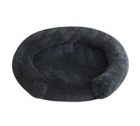 XIEMINLE Cama para perro, sofá cama para mascotas con refuerzo en forma de C con forro impermeable, acogedor nido para cachorros, sofá para mascotas con funda extraíble lavable y parte inferior