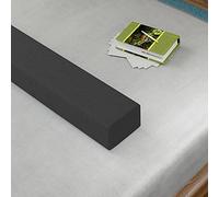 XIEMINLE Cojín de almohada para cabecero de cama, cojín para reposabrazos de sofá con funda extraíble, relleno de espacio de cama, puente de cama individual rectangular para cama