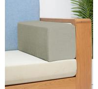 XIEMINLE Cojín de apoyo para brazo de sofá, almohada personalizada para reposabrazos con soporte para cuello con cremallera, cojín acolchado suave para reposabrazos, almohada de cabecero, almohadilla