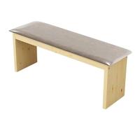 XIEMINLE Cojín de cuero para asiento de banco, cojín impermeable para silla de comedor, cojín de silla para columpio de jardín, cojín de asiento de ventana de bahía, cojín de muebles de 2 y 3 plazas
