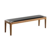 XIEMINLE Cojín para banco de comedor, cojines de cuero para asiento de muebles de 2, 3, 4 plazas, cojín de asiento impermeable para ventana de bahía, cojín de sofá con cremallera para silla columpio