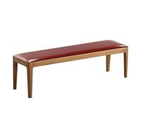 XIEMINLE Cojín para banco de comedor, cojines de cuero para asiento de muebles de 2, 3, 4 plazas, cojín de asiento impermeable para ventana de bahía, cojín de sofá con cremallera para silla columpio