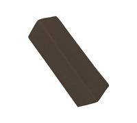 XIEMINLE Cojín rectangular para reposabrazos de sofá, relleno de espacio de cama, cojín lavable para reposabrazos, cojín acolchado para cabecera (70 x 20 x 20 cm, marrón)