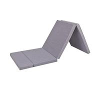 XIEMINLE Colchón plegable individual, colchón de triple pliegue con funda lavable, colchón de sofá cama de doble cara para viajes, camping, colchón de invitados plegable para ahorrar espacio (180 x 60