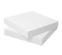 XIEMINLE Espuma blanca gruesa de alta densidad, esponja de espuma firme para tapicería, perfecta para tapete de suelo, banco de jardín, sofá, ventana, cojín de espuma de repuesto para cojines (8 cm de