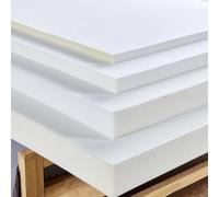 XIEMINLE Espuma de alta densidad de alta calidad, acolchado de espuma blanca de repuesto, espuma firme para accesorios del hogar, suministros de jardín, banco, sofá, asiento y sillones (10 cm, 60 x 30