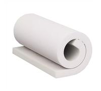 XIEMINLE Espuma firme blanca de alta densidad, relleno de espuma de repuesto para tapicería, acolchado de espuma para sillones, cojines de asiento de ventana, cojines de sofá y suelo (8 cm de grosor,