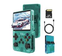 XiFanHo R36S Retro Handheld Game Console 128G - Pantalla IPS de 3,5" con 40000+ Classic Games Portátil Pocket Video Game Player Open Source Linux OS con batería de 3500 mAh
