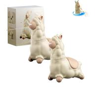 Xifyjus Rociador de Agua Interactivo de Alpaca, Nuevo Juguete de Agua De Llama Escupidora (2025), Rociador con Forma de Animal, Minipistola de Agua con Cambio De Dirección, Juguetes for Niños(2pcs)