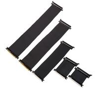 XIGAWAY Alta velocidad PC tarjetas gráficas PCI Express 3.0 16x conector flexible Cable Riser tarjeta de extensión adaptador para GPU con antijam