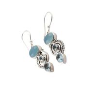 XIGAWAY Elegantes aretes en forma de pera con forma de gota de agua, aretes colgantes de aleación geométrica para mujer, estilo dulce y fresco, aretes ligeros de moda de 3 cm (color de la imagen)