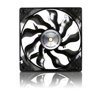 Xigmatek 120 mm Negro Hoja Color Blanco LED Ventilador de refrigeración de Cobre Casquillo Eje XAF-F1254