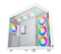 XIGMATEK Caja Semitorre ATX Aqua Ultra Air Arctic Blanco