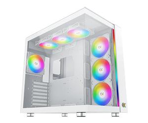 XIGMATEK Caja Semitorre ATX Aqua Ultra Air Arctic Blanco