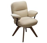 XIGOUZIQU Asiento for Tocado Silla de Escritorio, Taburete de Tocador con Respaldo for Oficina, Tocador, Comedor(White2)