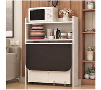 XIGOUZIQU Mesa de Comedor Plegable, Barra de café/aparador con Espacio de Almacenamiento, Cocina Tipo Buffet, Mesa Plegable y Extensible 2 en 1 for Apartamentos y Estudios pequeños(C,Large)