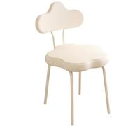 XIGOUZIQU Oficina y Tocador, Asiento for Tocado sin Brazos,con Respaldo for Mostrador, Oficina, Tocador, Comedor Sencillo y Elegante