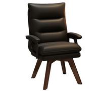 XIGOUZIQU Silla Tocador, Oficina y Tocador, Asiento for Tocado con Respaldo for Oficina, Comedor(Black2)