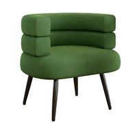 XIGOUZIQU Taburete de Tocador Asiento for Tocado con Respaldo for Estudio, Dormitorio, Oficina en Casa,Disponible en una Variedad de Colores.(Green1)