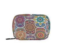 xigua Pastillero 8 días 3 veces al día, pastillero semanal con 8 compartimentos, pastillero de viaje portátil para medicamentos, suplementos, Vitaminas, estilo bohemio marroquí