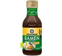 Xihaha KIKKOMAN Base concentrada para Sopa de Fideos Ramen, Sabor a Salsa de Soja (shoyu), Vegana, 250 ml - 8 porciones