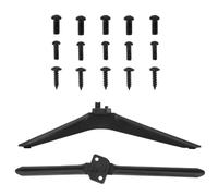 XIHIRCD 2 Patas Soporte Base TV para Hisense Smart LED TV 49" 50" 55" 65" | Patas Soporte Base TV Sin Necesidad Taladrar con Tornillos Incluidos para Hisense Smart LED TV 49" 50" 55" 65" (Negro)