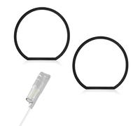 XIHIRCD 2 Piezas Anillo de Goma de Repuesto para Aspiradora, Junta de Repuesto Junta de Sellado del Recipiente del Depósito de Polvo para Aspiradora Vertical Ryobi de 18 V