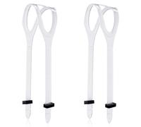 XIHIRCD 2 Piezas Correa para Máscara de Buceo, Correa para Máscara de Buceo Reemplazo Correa Máscara Snorkel Correa Máscara Silicona Universal para Buceo Natación Snorkel(Transparente)