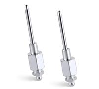 XIHIRCD 2 Piezas de Boquillas de Aguja de Grasa, Aguja de Grasa de Aleación de Aluminio para Pistola de Grasa Adaptador de Lubricador de Aguja para Espacios Estrechos y Agujeros Profundos de Metal