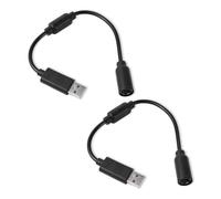 XIHIRCD 2uds Cable USB Desconectable, Cable USB de Repuesto para Logitech G920 G923 G27 G29 Driving Force y Thrustmaster Ferrari 458 Spider Volante de Carreras