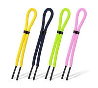 XIHIRCD 4uds Correa Flotante para Gafas, Retenedor Ajustable de 66cm Correas Antipérdida para Gafas de Sol para Deportes Acuáticos Canotaje Hombres y Mujeres(Amarillo, Verde, Rosa, Azul Oscuro)