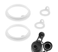 XIHIRCD 4uds Juntas de Repuesto para Takeya Actives, Anillo de Sellado de Silicona Compatible con Takeya Actives 18/24/32/40oz Junta de Tapa de Botella de Agua de Repuesto para Takeya Actives