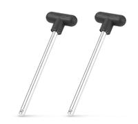 XIHIRCD Pasador de Pila de Pesas, 2 alfileres de Gimnasio para Pesas Pasador de Carga para Máquina de Pila de Pesas para Accesorios de Máquinas de Ejercicio de Gimnasio en Casa