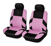 XiinxiGo Fundas Universales para Asientos de Coche, Cubre Asiento Completo, Apto para Camión, SUV, Noir Rose