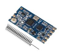 XIITIA 1 módulo de puerto serie inalámbrico HC-12 de 433 MHz SI4463/SI4438 de 1000 m, reemplaza Bluetooth con antena