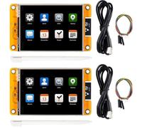 XIITIA 2 controladores ESP32 de 2.8 pulgadas ESP32 ILI9341, pantalla TFT LCD de 2.8 pulgadas, ESP32-2432S028R ESP32, pantalla táctil resistiva TFT LCD, placa de desarrollo ESP32 para Arduino IDE