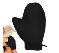 Xiixuuj Guante de bronceado - Manopla autobronceadora, guante aplicador de bronceado para piel sensible, hogar, ducha, viajes, mujeres, hombres, cara, piernas, espalda y cama