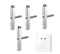 Xiixuuj Reparación de casete de enchufe, varilla de soporte de tornillos de caja eléctrica | Reparador de cajas inferiores de alijo de conexiones de enchufes de luz eléctrica,Cassette integrado,