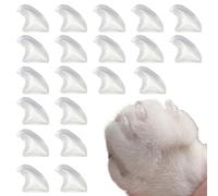 Xiixuuj Tapas de uñas para Mascotas con Pegamento, Cubiertas de Garras Suaves para Gatos, Consejos para Cubrir uñas de Mascotas y Gatos, Puntas de uñas para Gatos Suaves y cómodas para