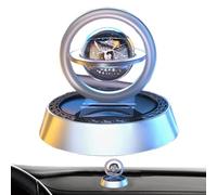 Xijobido Ambientador Solar para Coche,Ambientador para Coche Energía Solar | Difusor de fragancia con tableta de aromaterapia - Eliminador de olores, purificador de aire para decoración interior de