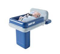 Xijobido Cama de Avión para Niños Pequeños - Cama Inflable de Vuelo para Niños,Colchón de Aire Portátil Plegable para Guardería Vuelo Viaje Camping Tren Hotel